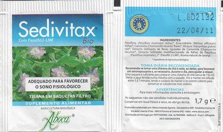 Aboca 01 Suplemento Alimentar Sedivitax Bio