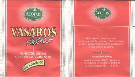 Acorus 02 Vasaros Skonis Kinroziu Ziedai