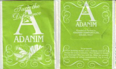 Adanim 01 Taste Thé Difference Light Green