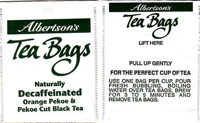 Albertsons Tea Bags