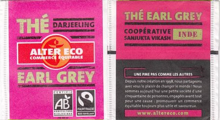 Alter Eco Thé Earl Grey Fairtrade