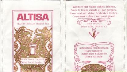 Altisa Quality Belgian Herbal Tea