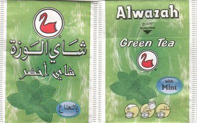 Alwazah Green Tea With Mint