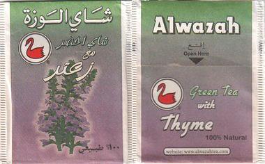 Alwazah Green Tea With Thyme