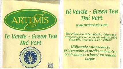 Artemis Té Verde