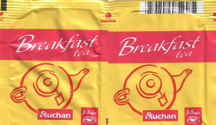 Auchan Breakfast Tea Foil