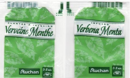 Auchan Verveine Menthe Foil