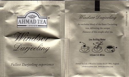 Ahmad 20 Windsor Darjeeling