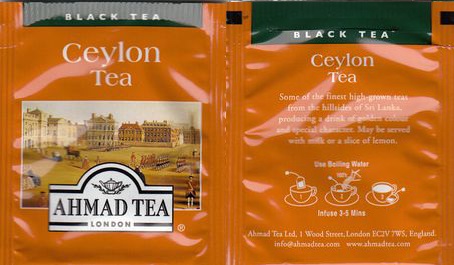 Ahmad Black Tea Ceylon Tea