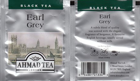 Ahmad Black Tea Earl Grey Ean