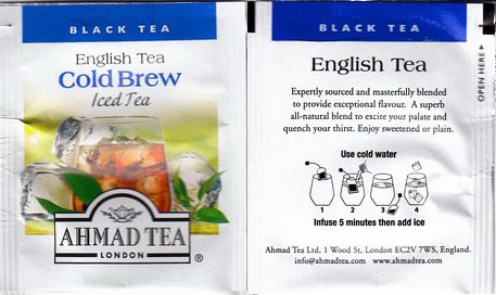 Ahmad Cold Brew English Tea