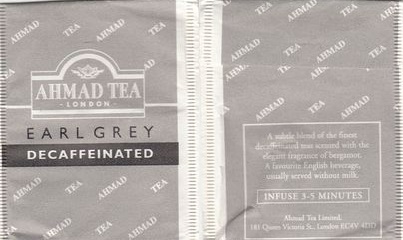 Ahmad Earl Grey Decaffeinated 2