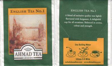 Ahmad English Tea No 1 Picture