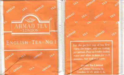 Ahmad English Tea No 1 Yellow 2