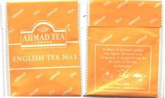 Ahmad English Tea No 1 Yellow