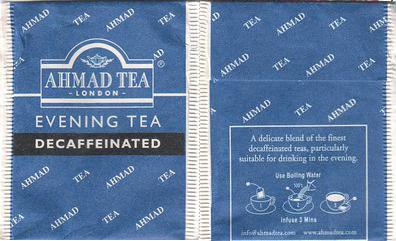 Ahmad Evening Tea Decaffeinated 2