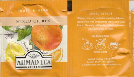 Ahmad Fruit & Herb Mixed Citrus