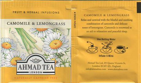 Ahmad Fruit & Herbal Camomile & Lemongrass