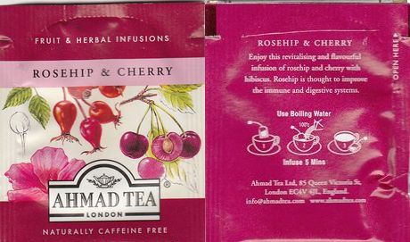 Ahmad Fruit & Herbal Infusions Rosehip & Cherry