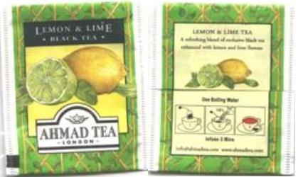 Ahmad Lemon Lime With Picture Paper