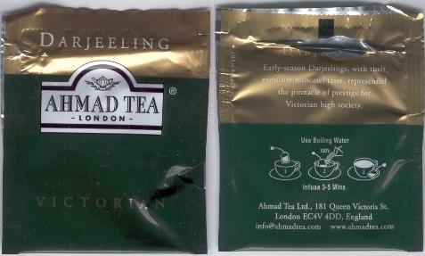 Ahmad Victorian Darjeeling Foil