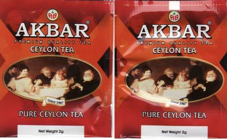 Akbar Ceylon Tea Foil 2