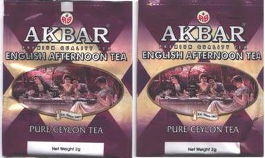 Akbar English Afternoon Tea Foil