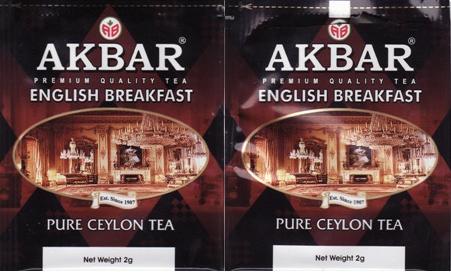 Akbar English Breakfast TEA1 Foil