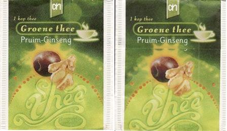 AH Groene Thee Pruim Ginseng