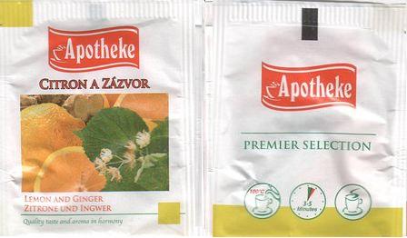 Apotheke 03 Citron a Zázvor