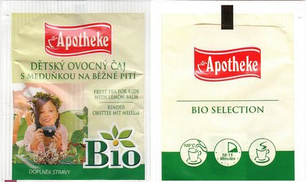 Apotheke 04 Dětský Ovocný Čaj s Medunkou Na Bezne Piti