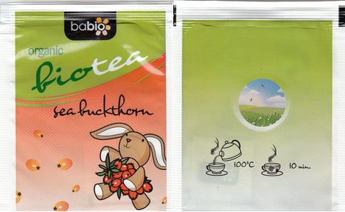 Babio Organic Bio Tea Sea Buckthorn