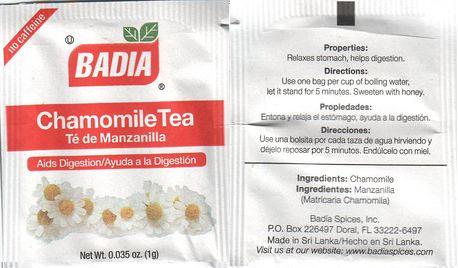 Badia Chamomile