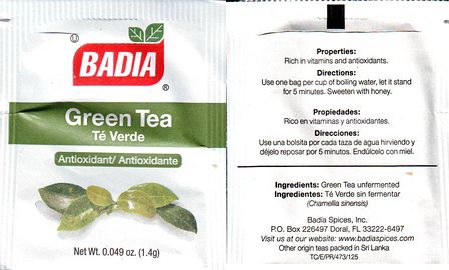 Badia Green Tea 2