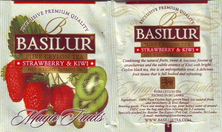 Basilur 02 Magic Fruits Strawberry & Kiwi