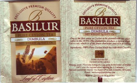 Basilur 02 Pure Ceylon Tea Dimbula