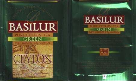 Basilur 02 Pure Ceylon Tea Green Ceylon