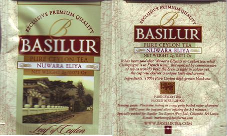 Basilur 02 Pure Ceylon Tea Nuwara Eliya