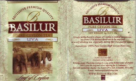 Basilur 02 Pure Ceylon Tea Uva