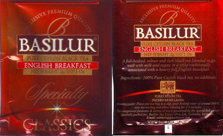 Basilur 03 Specialty Classics English Breakfast