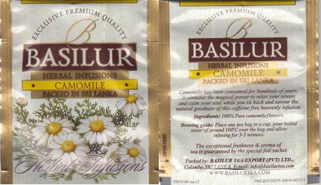 Basilur 08 Herbal Infusions Camomile