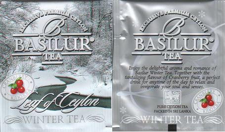 Basilur Tea Leaf of Ceylon Winter Tea