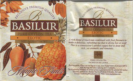 Basilur Tea Magic Fruits Exotic