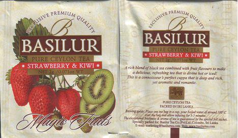 Basilur Tea Magic Fruits Strawberry & Kiwi