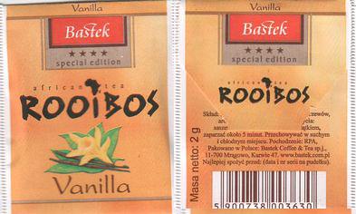 Bastek Rooibos Vanilla 1