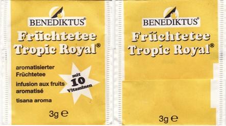 Benediktus XYU86 Früchtetee Tropic Royal