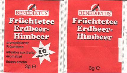 Benediktus XYU88 Früchtetee Erdbeer Himbeer