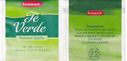 Bennet Té Verde