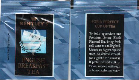 Bentley’s English Breakfast Tea