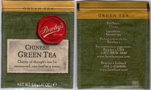 Bewley’s Chinese Green Tea